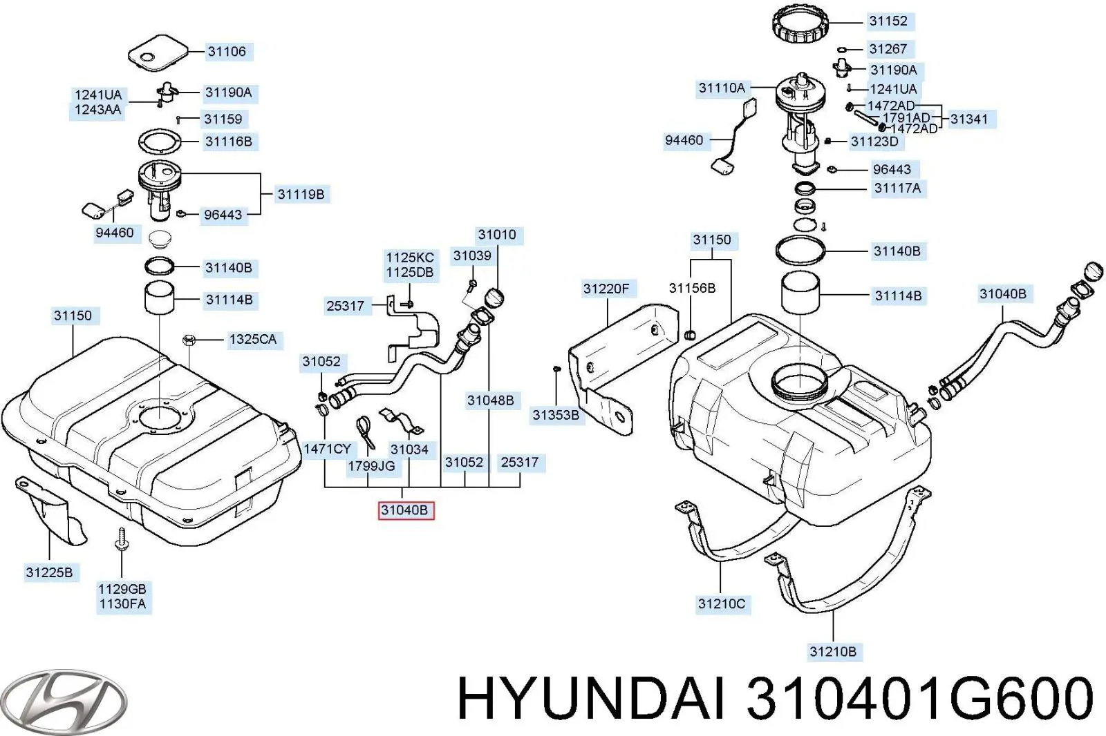  310401G600 Hyundai/Kia