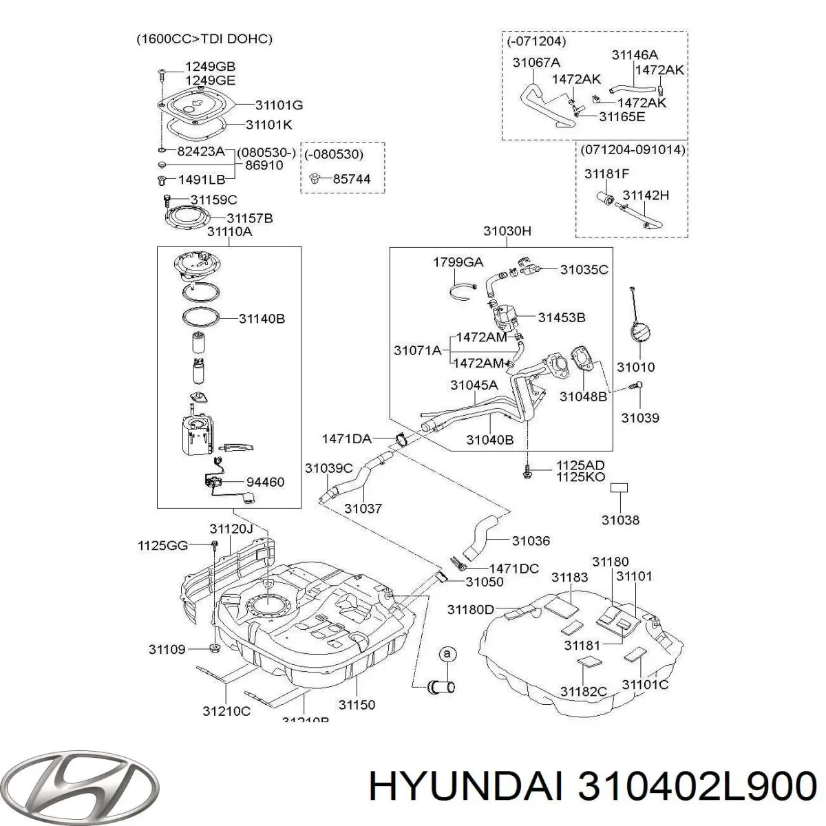  310402L900 Hyundai/Kia