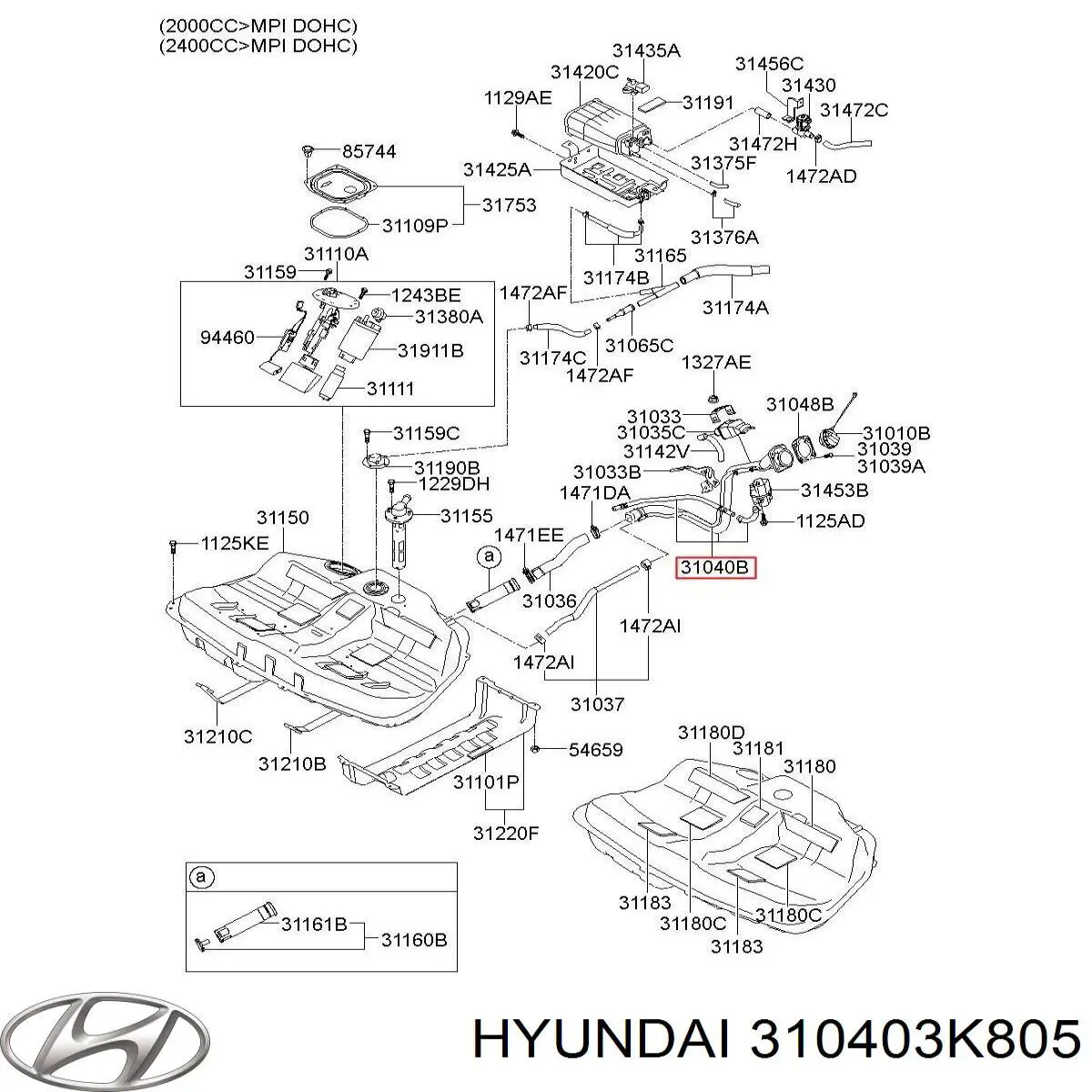 310403K805 Hyundai/Kia 
