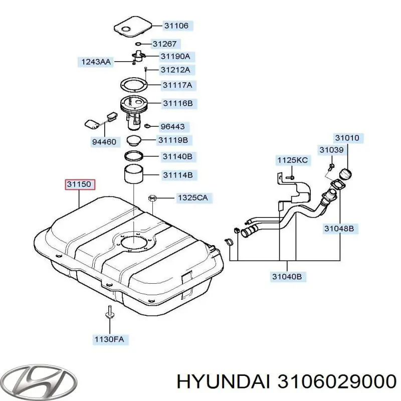  3106029000 Hyundai/Kia