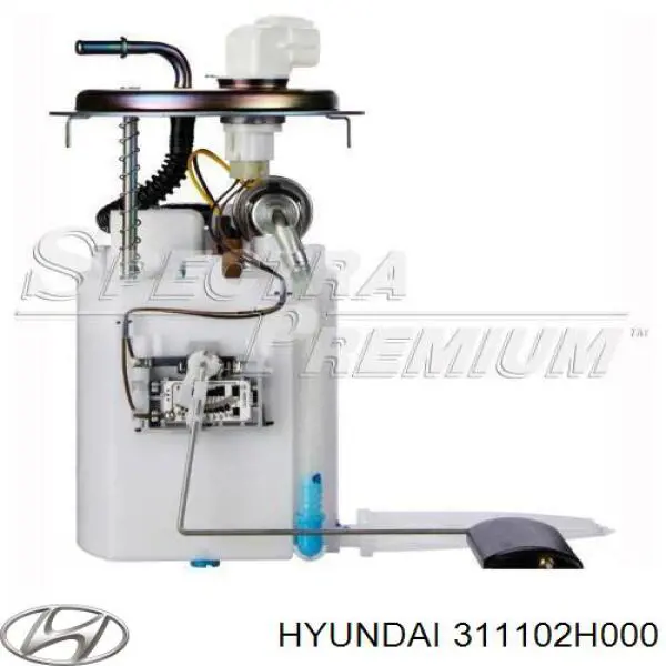 Módulo de bomba de combustível com sensor do nível de combustível Mitsubishi Montero SPORT K8, K9