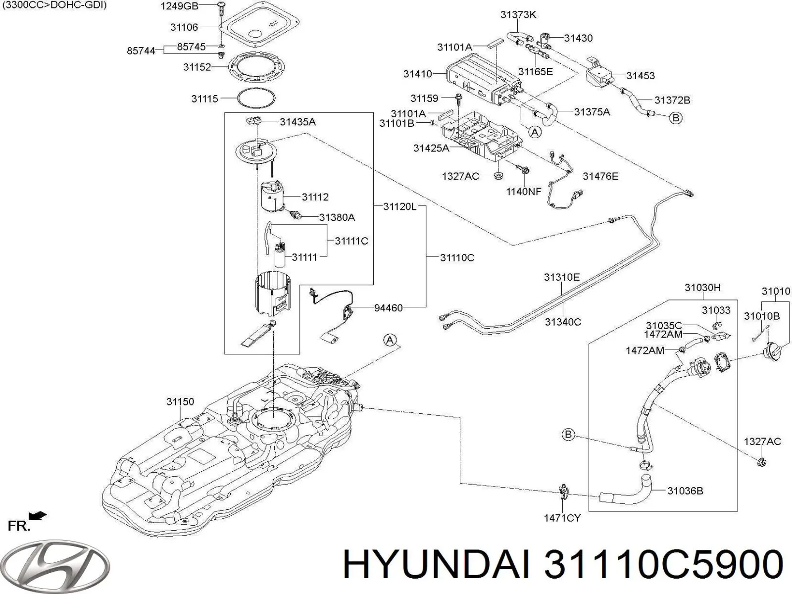 Купить 31110C5900 Hyundai/Kia 