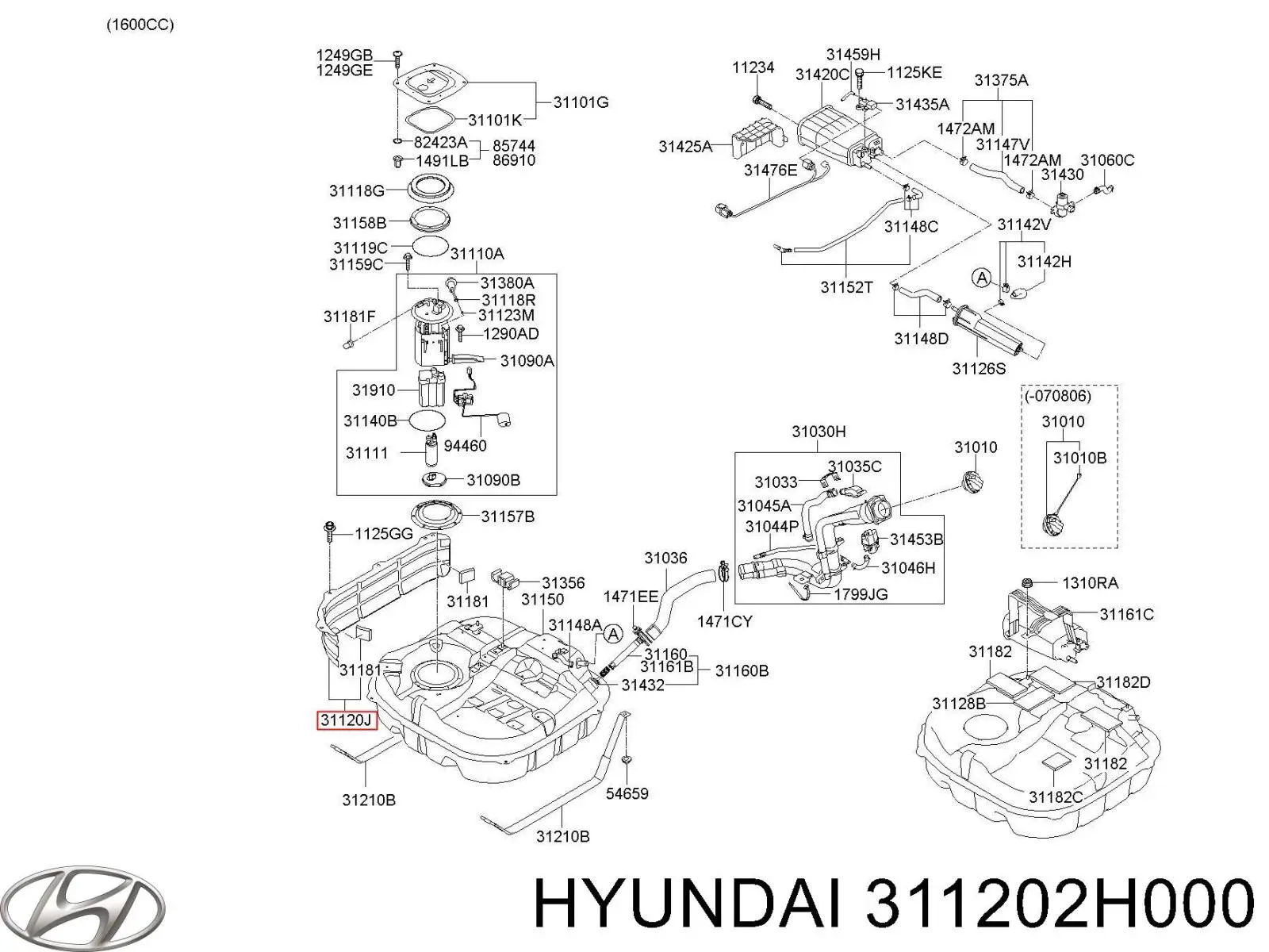  Hyundai/Kia 311202H000 цена, от 32.94 USD