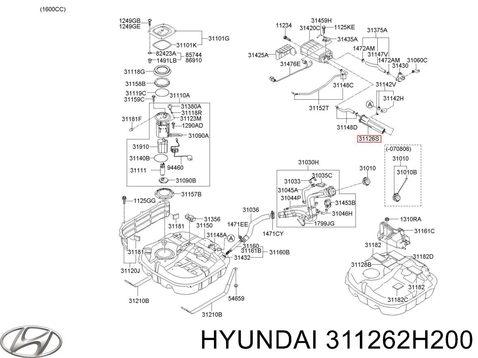  311262H200 Hyundai/Kia