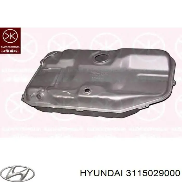 Бак топливный на Hyundai Lantra II 