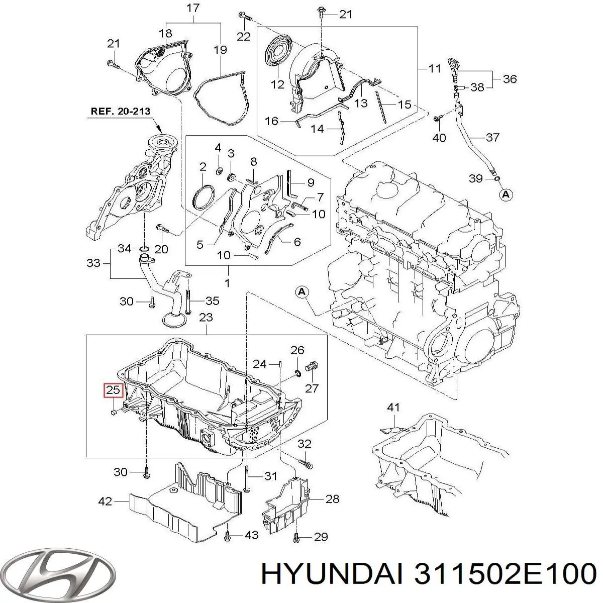 311502E100 Hyundai/Kia 