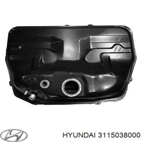 Бак топливный на Hyundai Sonata EU4