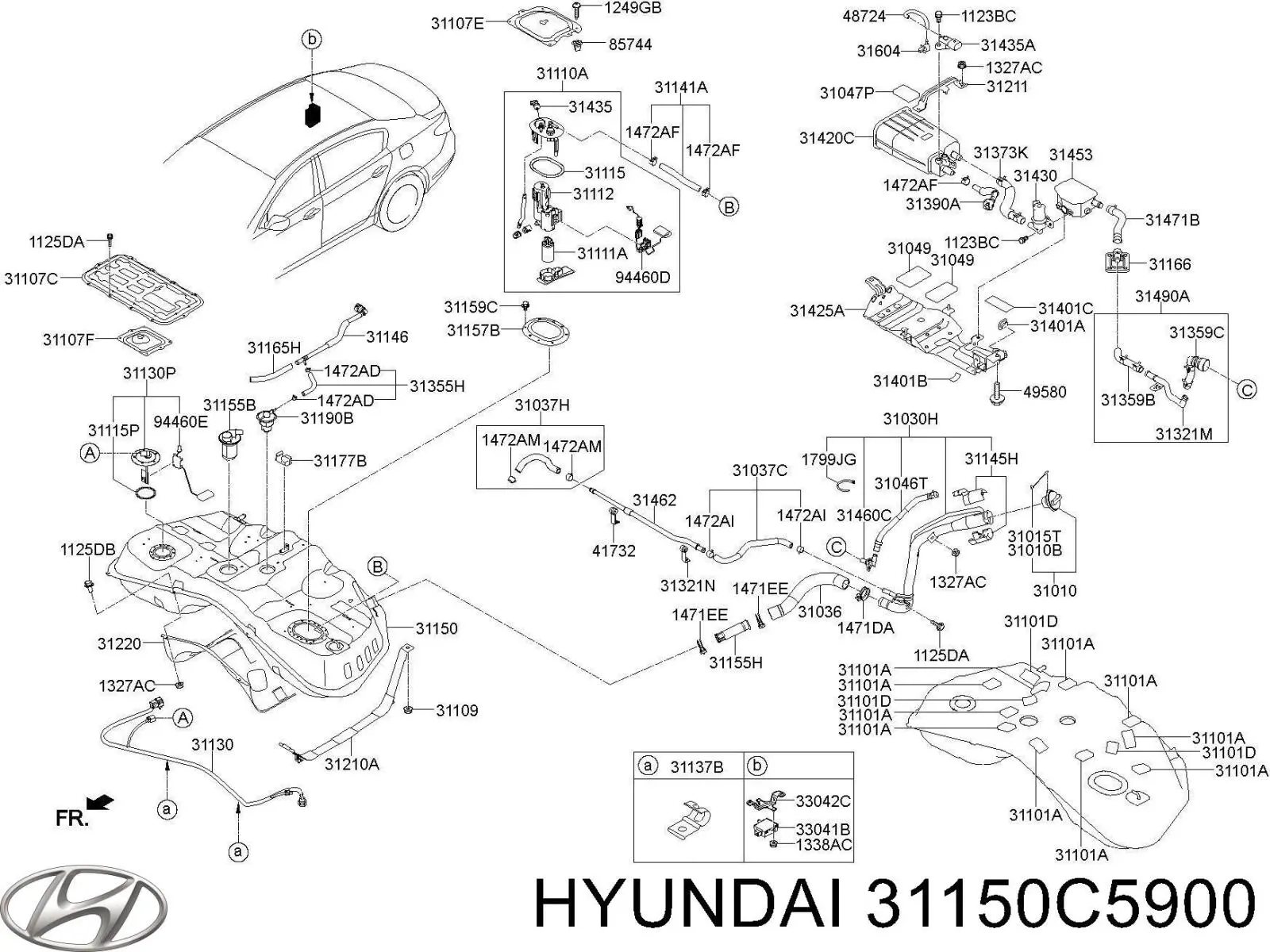 Купить 31150C5900 Hyundai/Kia 
