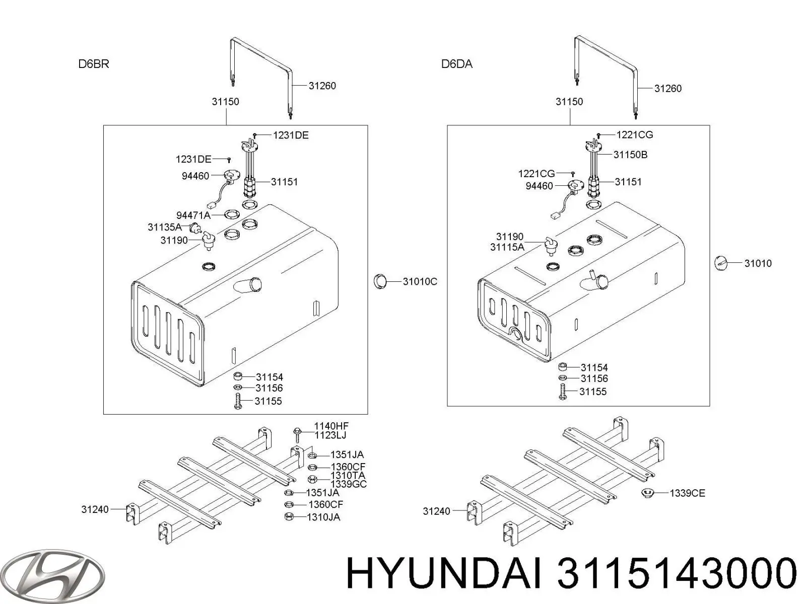 3115143000 Hyundai/Kia 