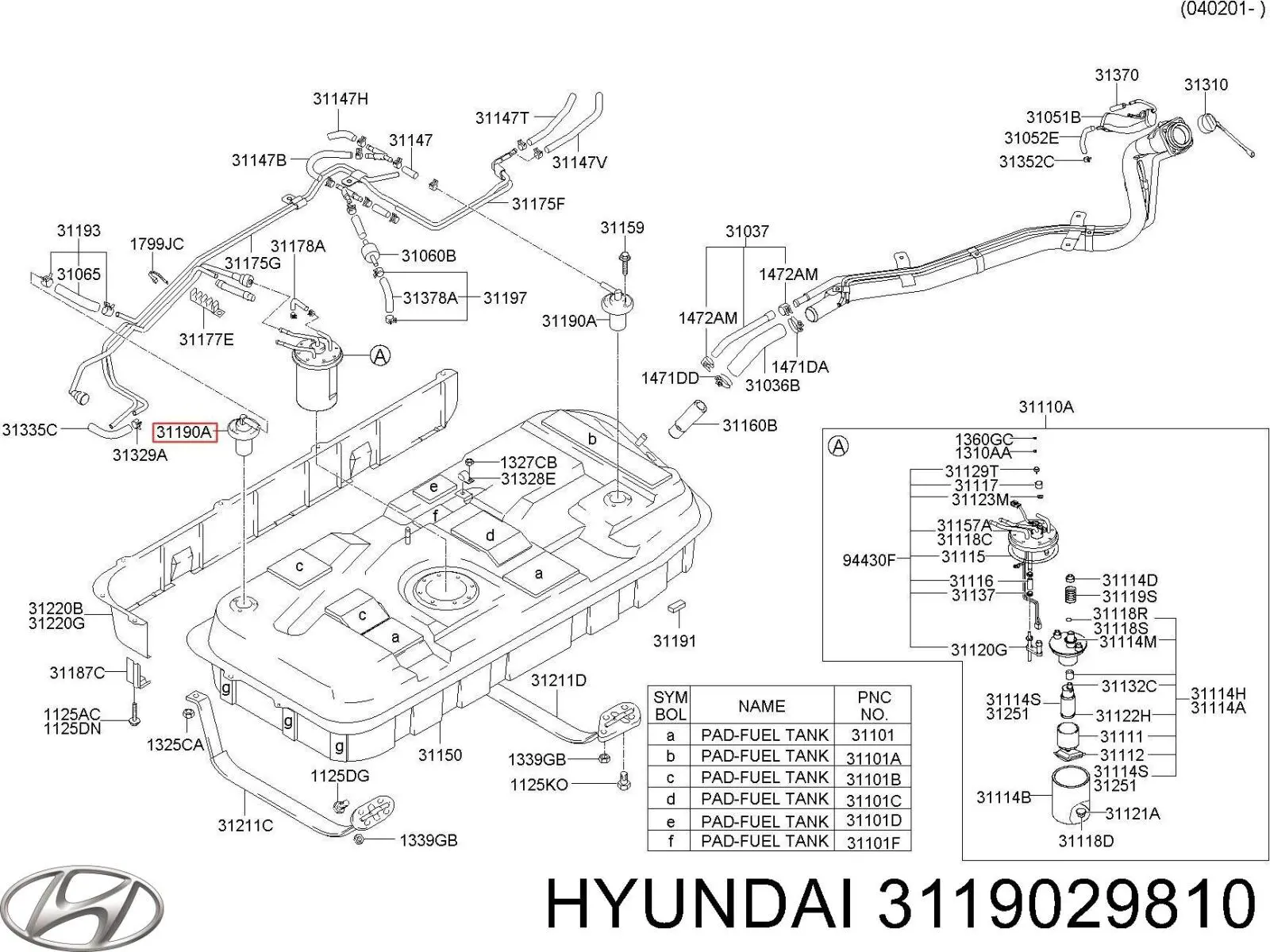  Hyundai/Kia 3119029810 цена, от 12.67 USD
