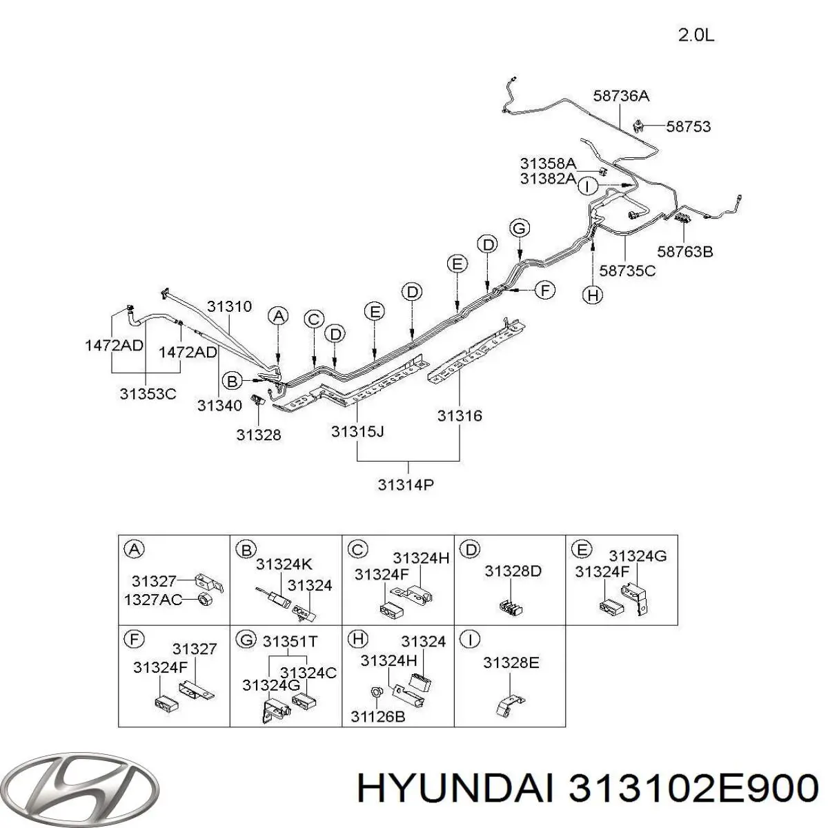 313102E900 Hyundai/Kia 