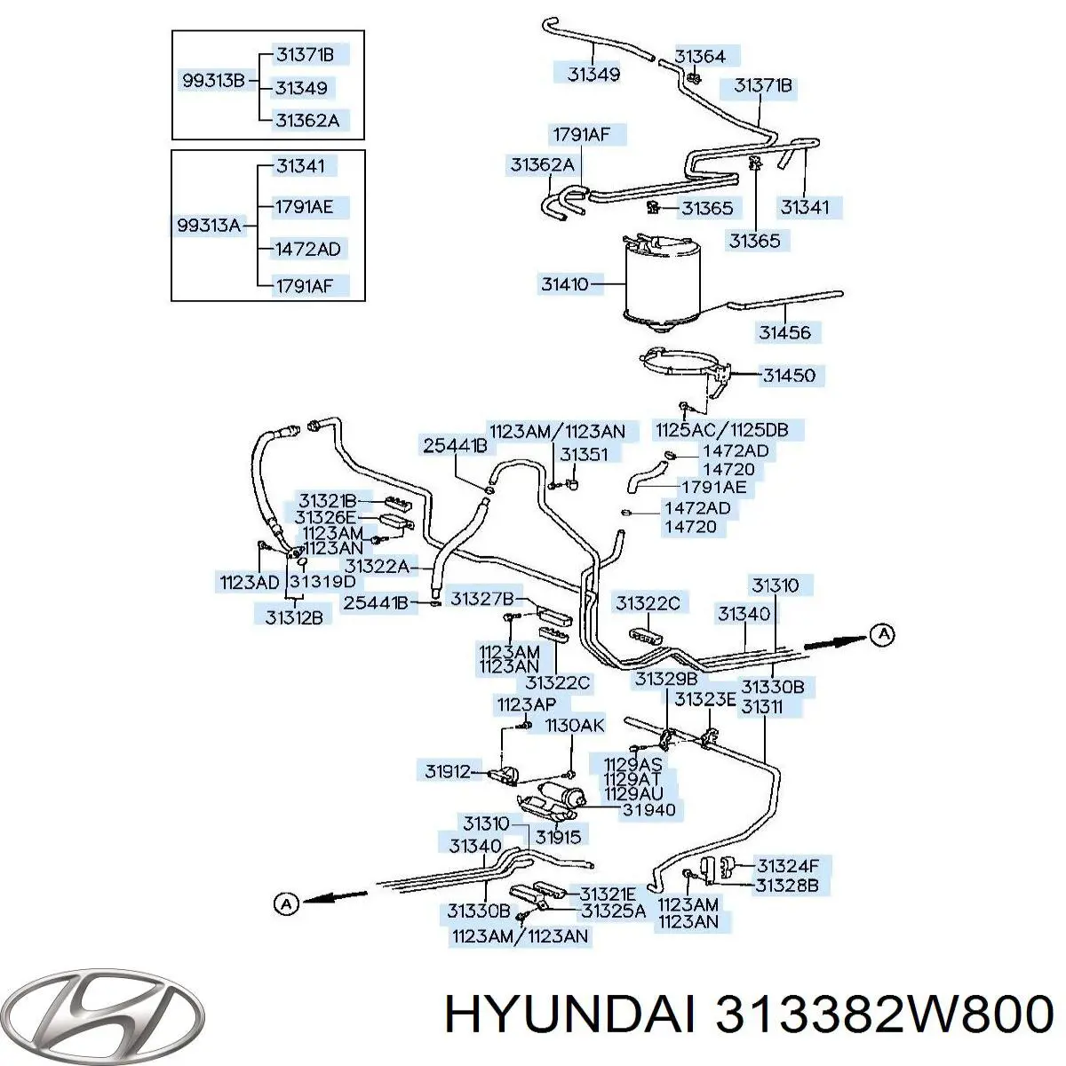 Купить 313382W800 Hyundai/Kia 