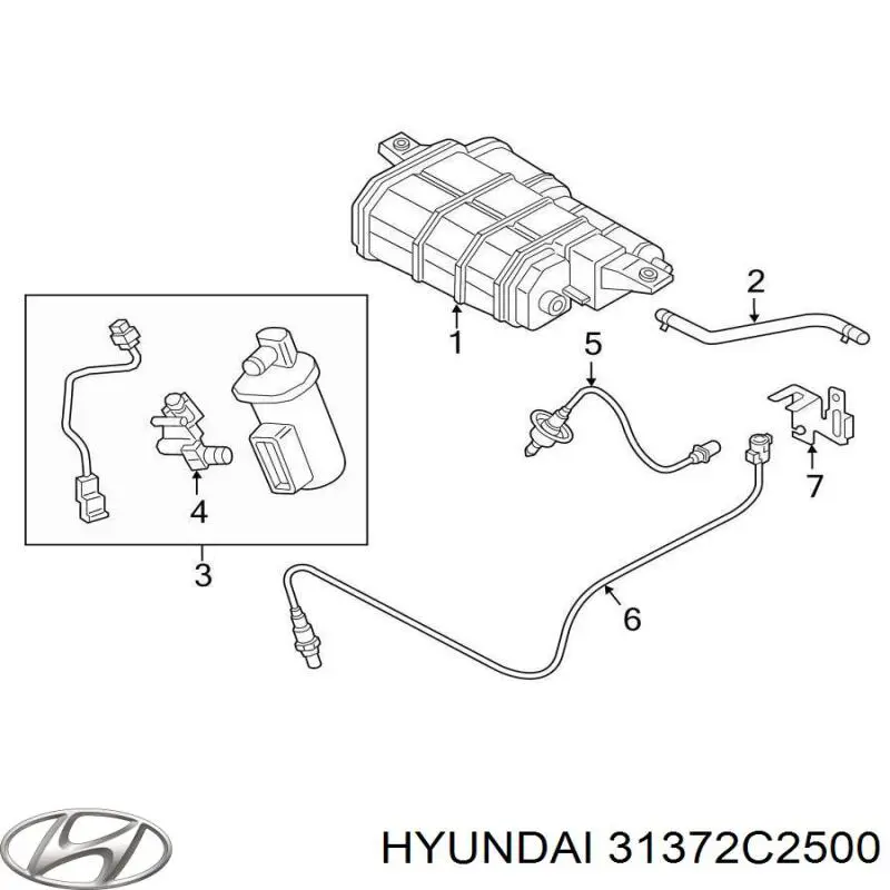  31372C2500 Hyundai/Kia