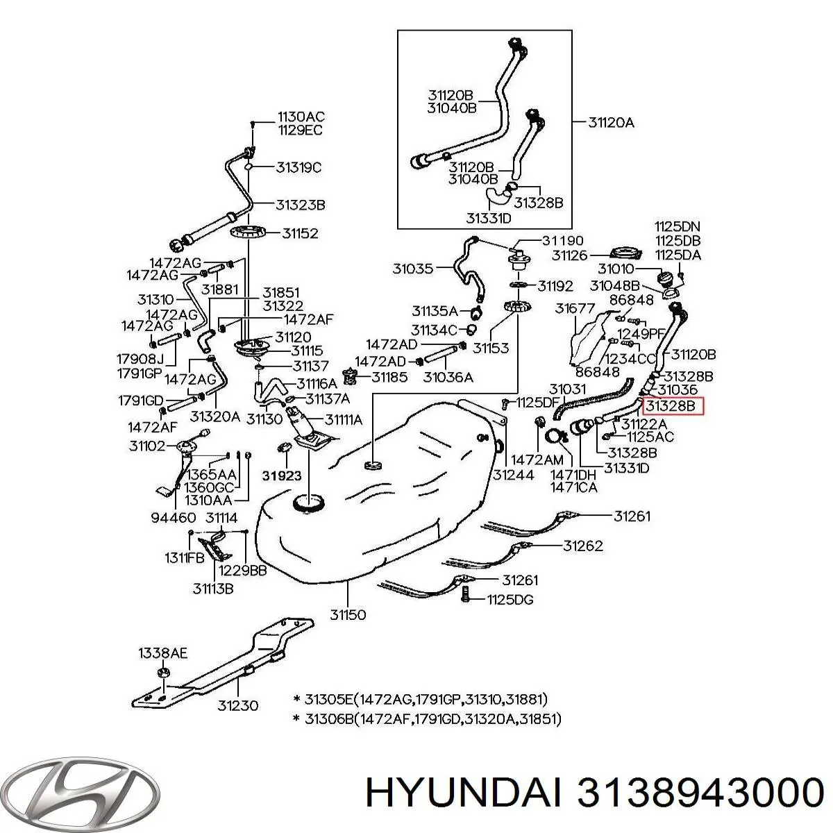 3138943000 Hyundai/Kia 