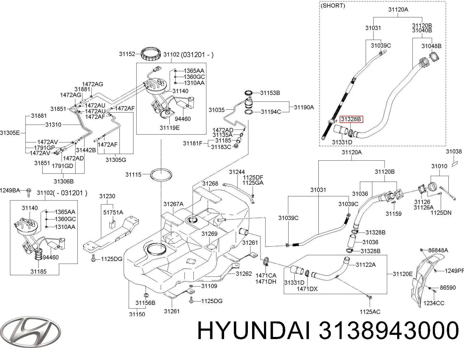  Hyundai/Kia 3138943000 цена, от 1.61 USD
