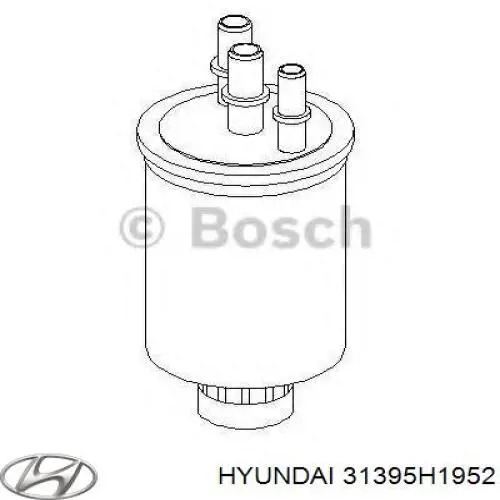 Фильтр тонкой очистки топлива Hyundai/Kia 31395H1952 цена, от 8.57 USD