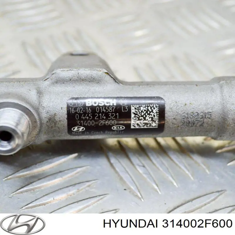 Распределитель топлива (рампа) Hyundai/Kia 314002F600 цена, от 24.55 USD
