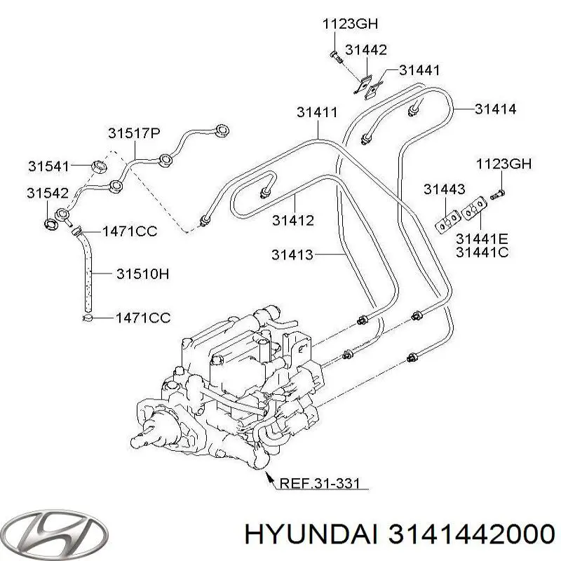 3141442000 Hyundai/Kia 