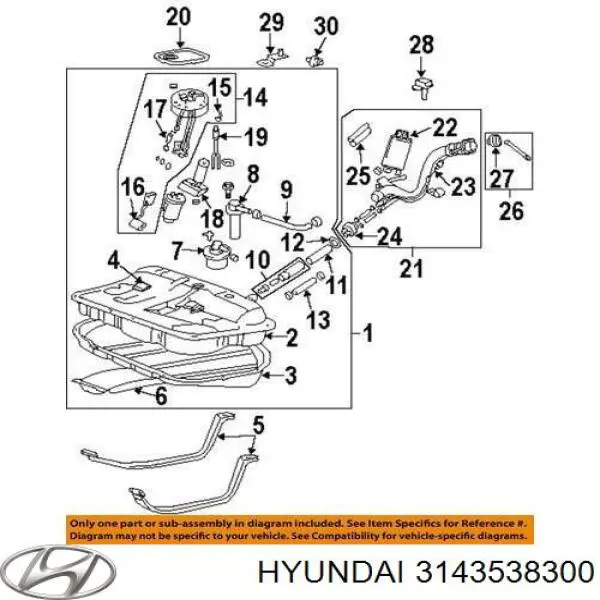 3143538300 Hyundai/Kia 