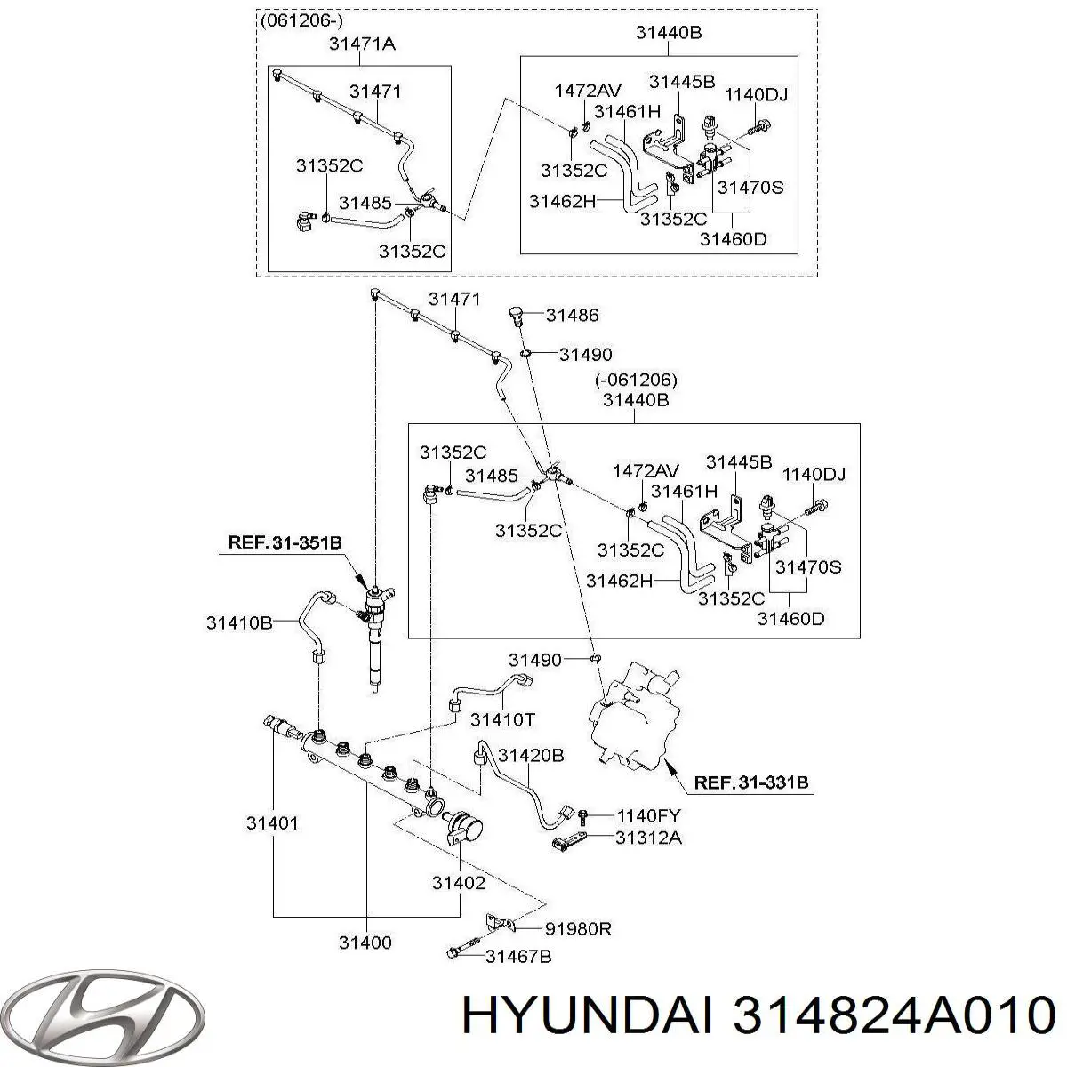  Hyundai/Kia 314824A010 цена, от 9.88 USD