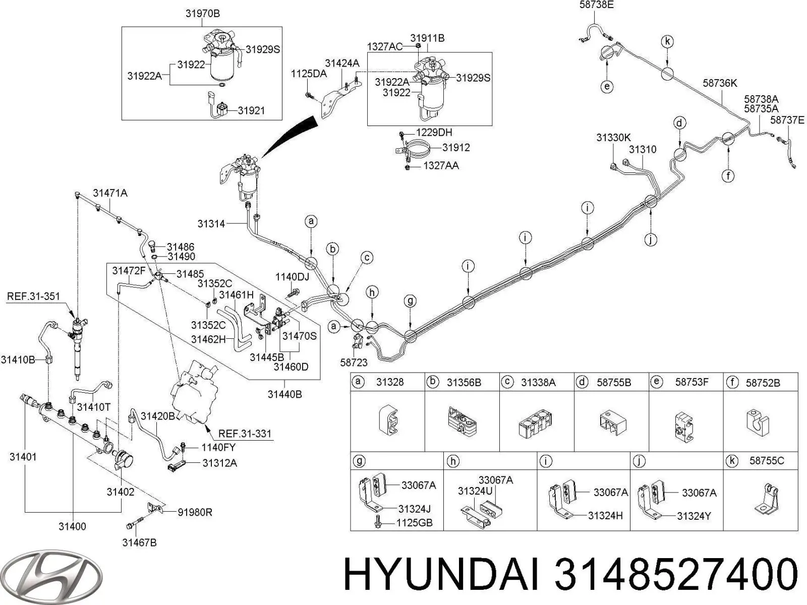  Hyundai/Kia 3148527400 цена, от 11.40 USD