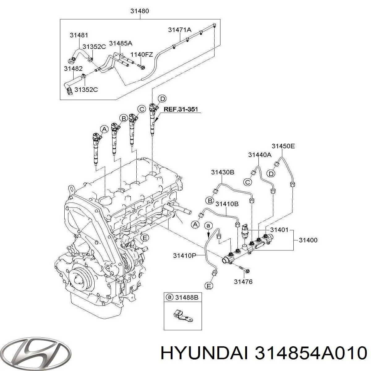 314854A010 Hyundai/Kia 