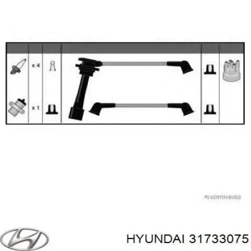 Купить 31733075 Hyundai/Kia Подшипник ступицы задней наружный