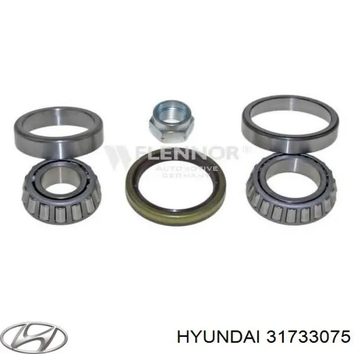 31733075 Hyundai/Kia Подшипник задней ступицы внешний