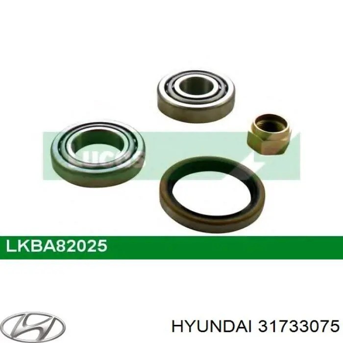Подшипник ступицы задней наружный Hyundai/Kia 31733075 цена, от 7.33 USD
