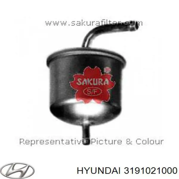 Купить 3191021000 Hyundai/Kia Фильтр-отстойник топлива грубой очистки