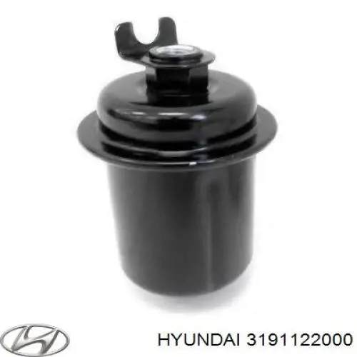 3191122000 Hyundai/Kia filtro de combustível