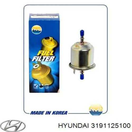 Купить 3191125100 Hyundai/Kia Фильтр-отстойник топлива грубой очистки