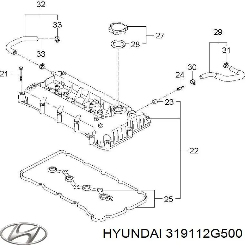 Купить 319112G500 Hyundai/Kia Фильтр-отстойник топлива грубой очистки
