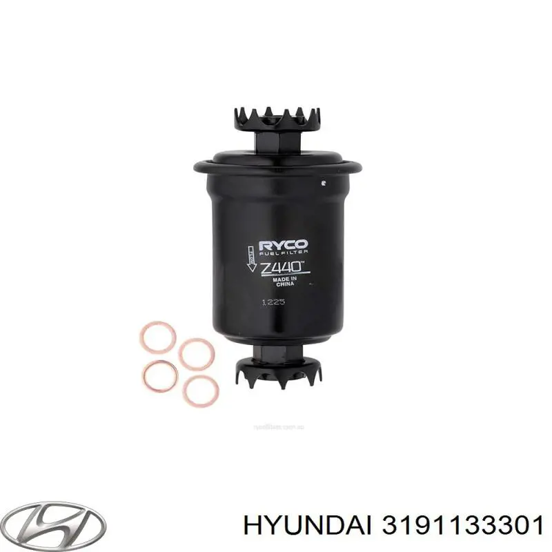 Топливный фильтр 3191133301 Hyundai/Kia