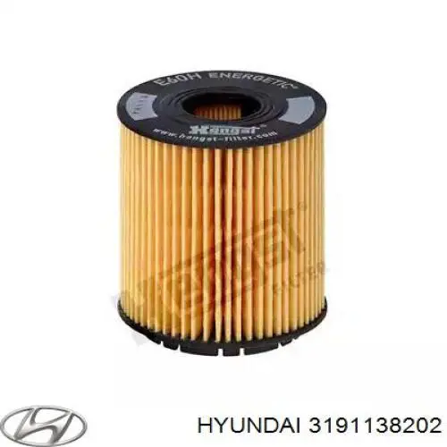 3191138202 Hyundai/Kia filtro de combustível