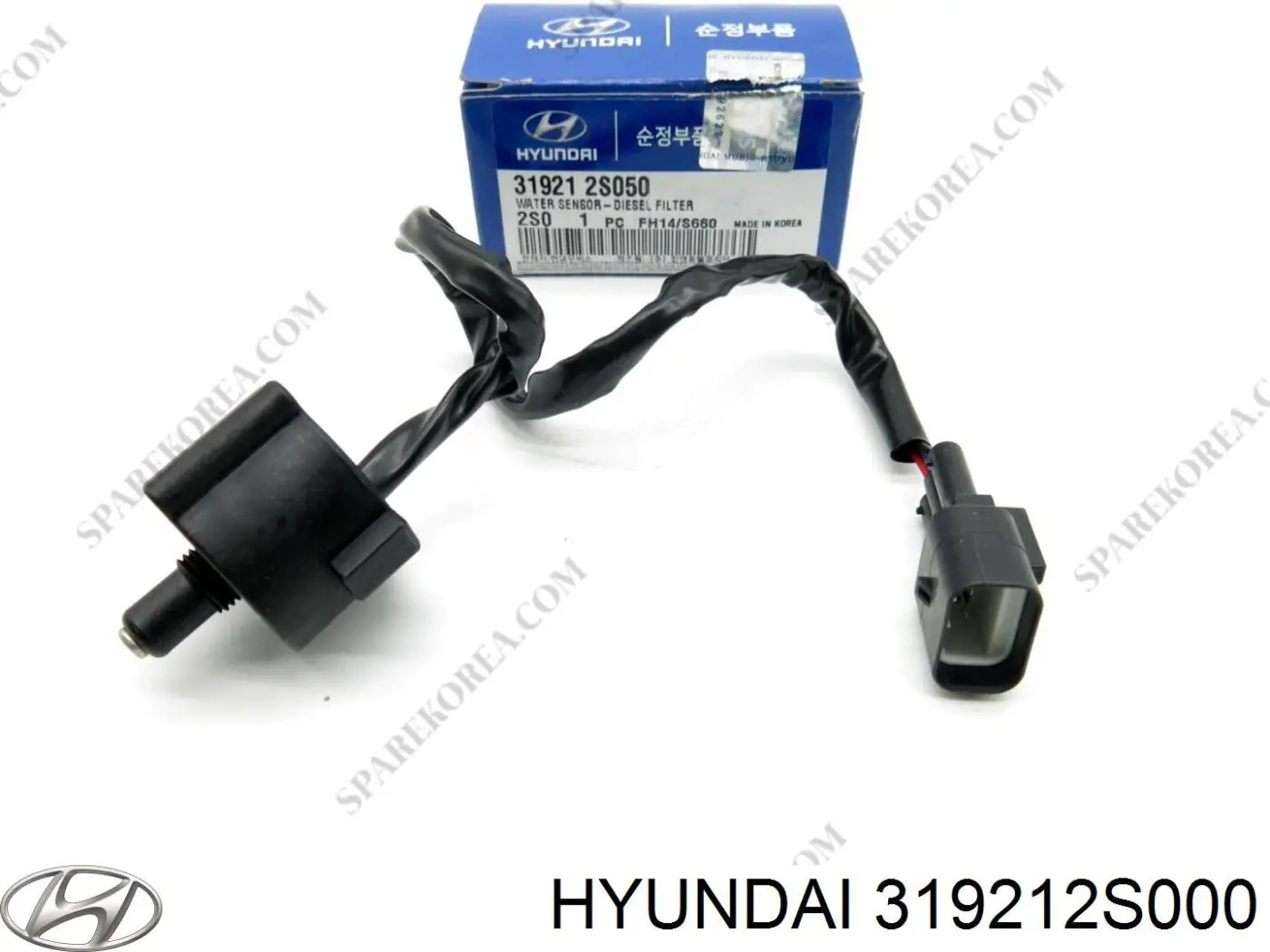 Датчик уровня воды топливного фильтра Hyundai/Kia 319212S000 цена, от 19.89 USD