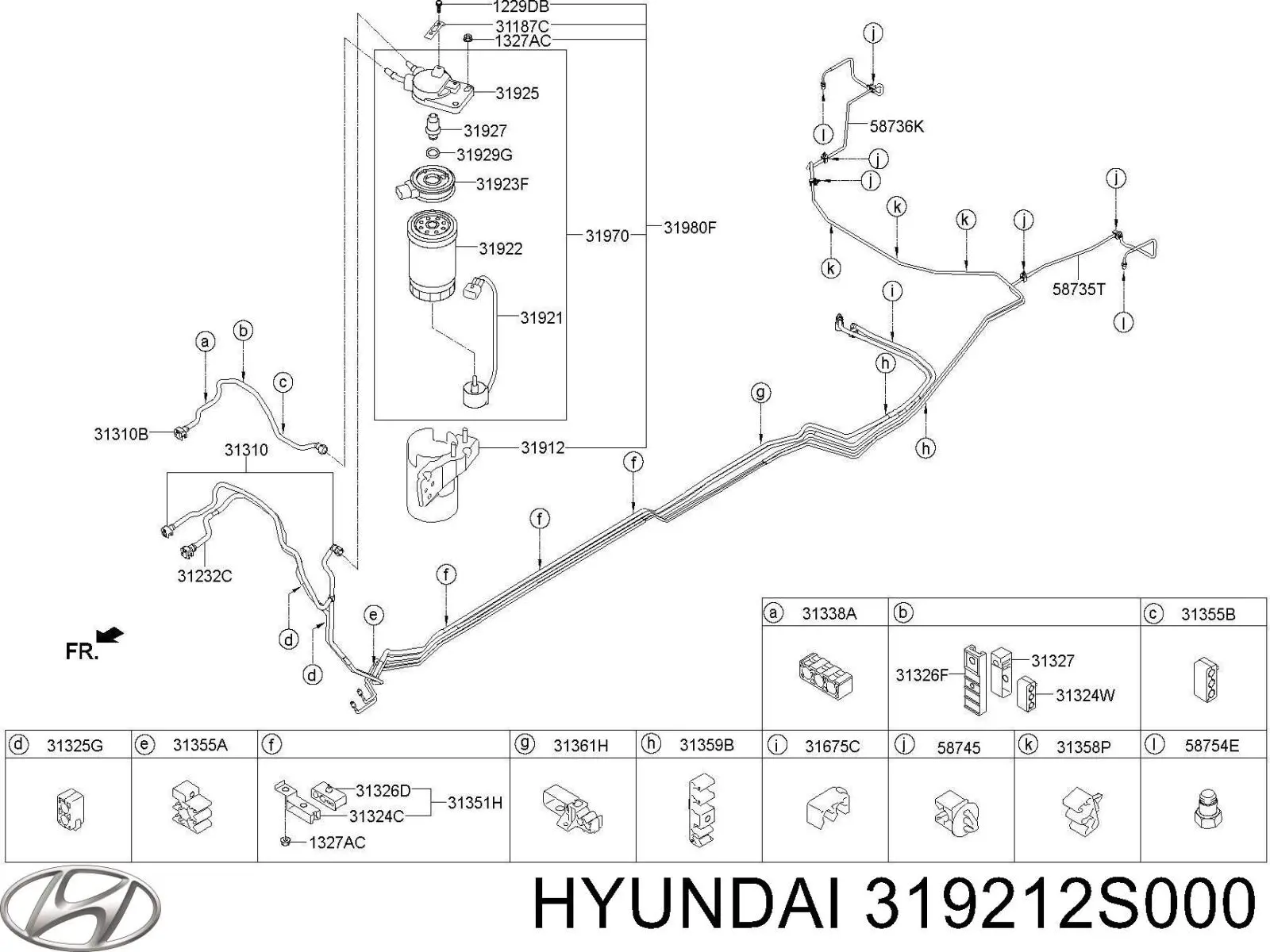 319212S000 Hyundai/Kia 