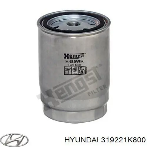 Фільтр паливний 319221K800 Hyundai/Kia