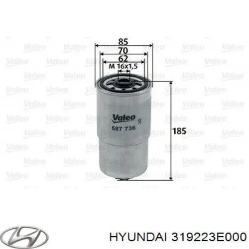 319223E000 Hyundai/Kia Фильтр топлива