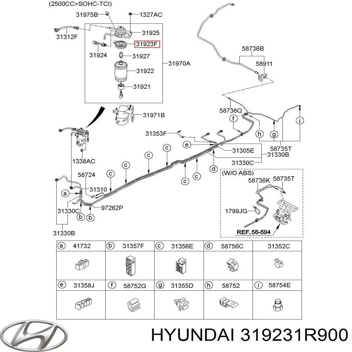 319231R900 Hyundai/Kia 