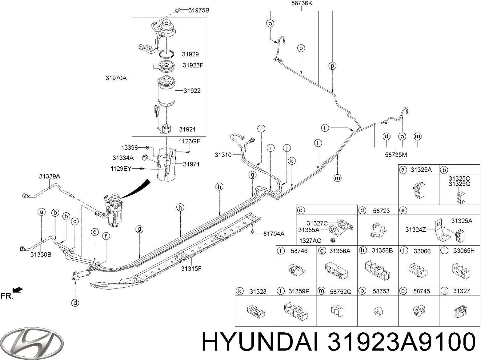  31923A9100 Hyundai/Kia