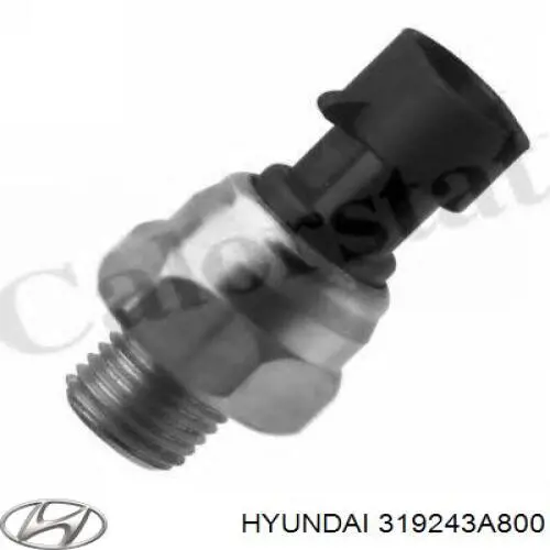 Sensor de temperatura do fluido de esfriamento (de ativação de ventilador do radiador) para Hyundai Santa Fe (SM)