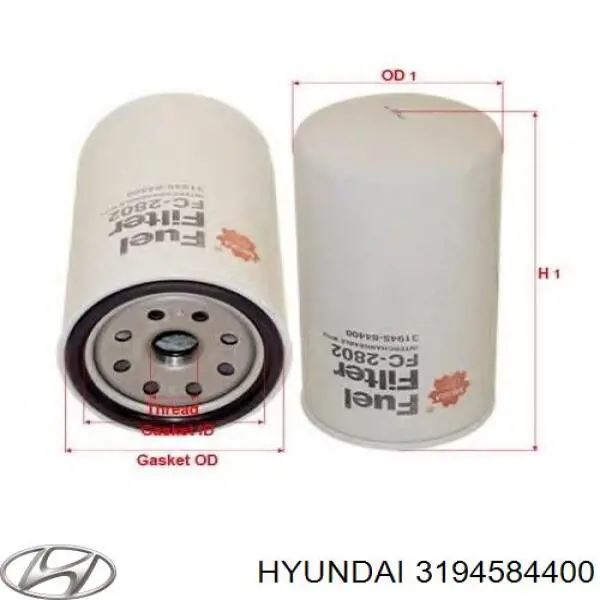  3194584400 Hyundai/Kia