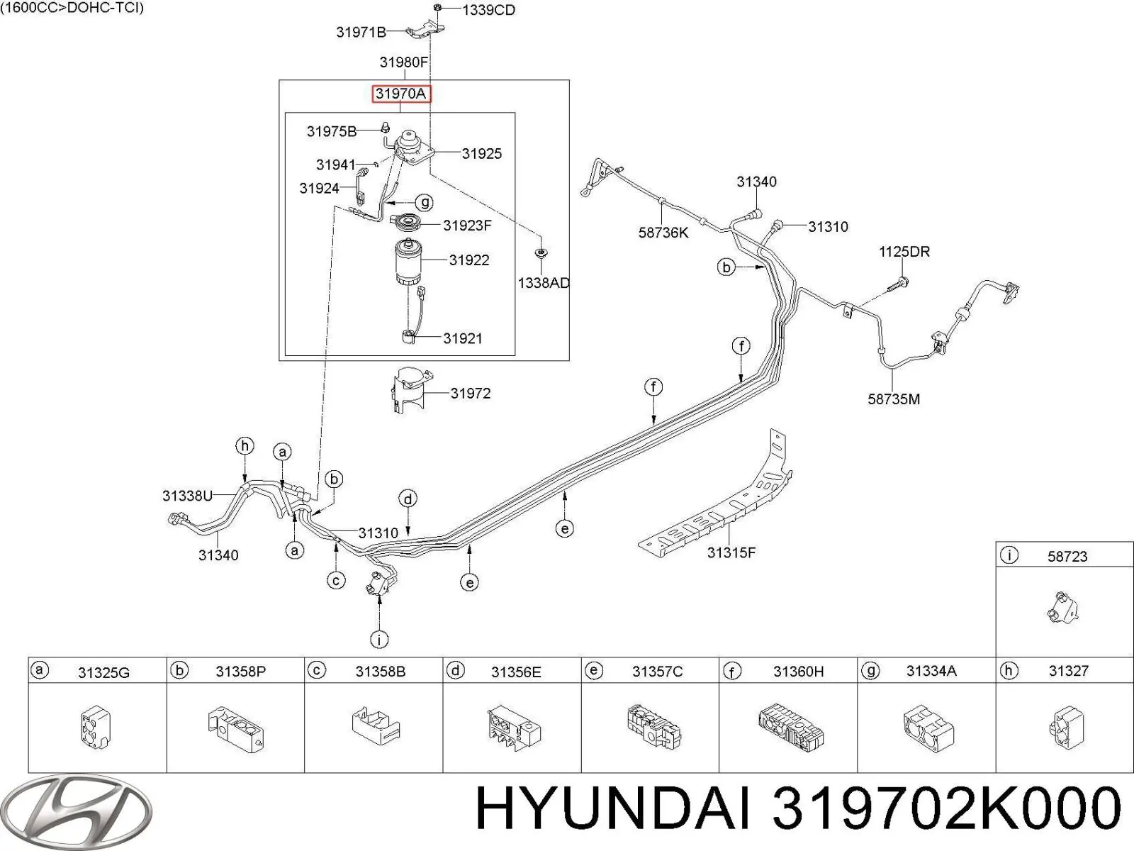  319702K000 Hyundai/Kia