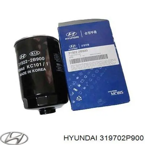 Фильтр тонкой очистки топлива Hyundai/Kia 319702P900 цена, от 37.05 USD