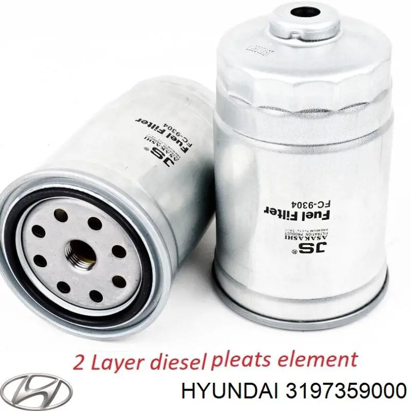 Filtro combustible 3197359000 Hyundai/Kia