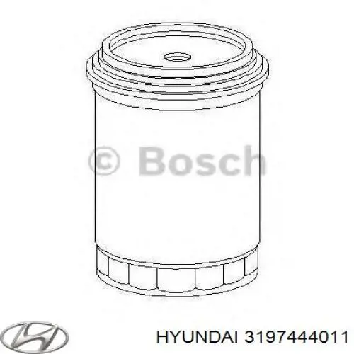 3197444110 Hyundai/Kia Датчик уровня воды топливного фильтра