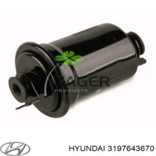 Фильтр тонкой очистки топлива Hyundai/Kia 3197643670 цена, от 3.93 USD