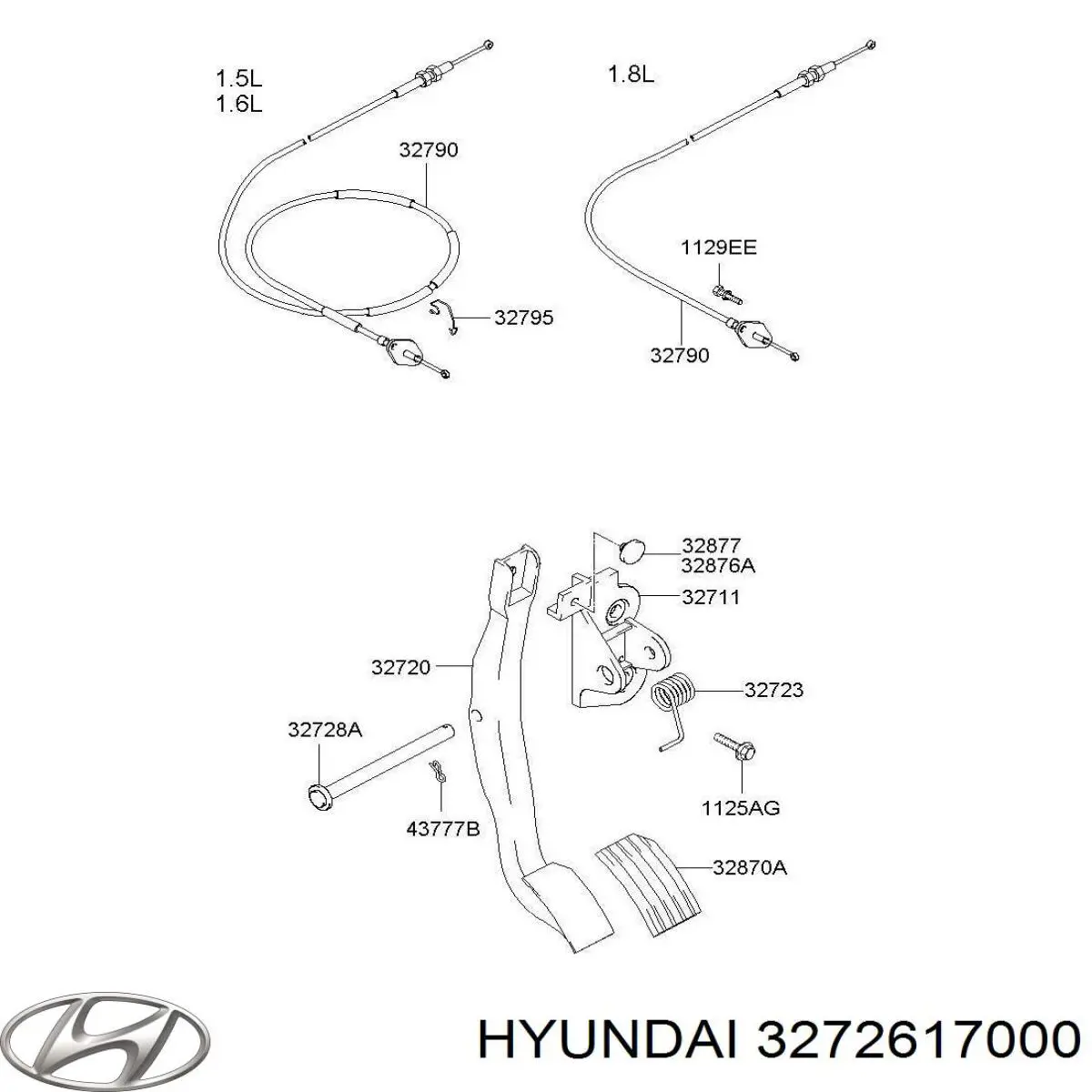 3272617000 Hyundai/Kia 