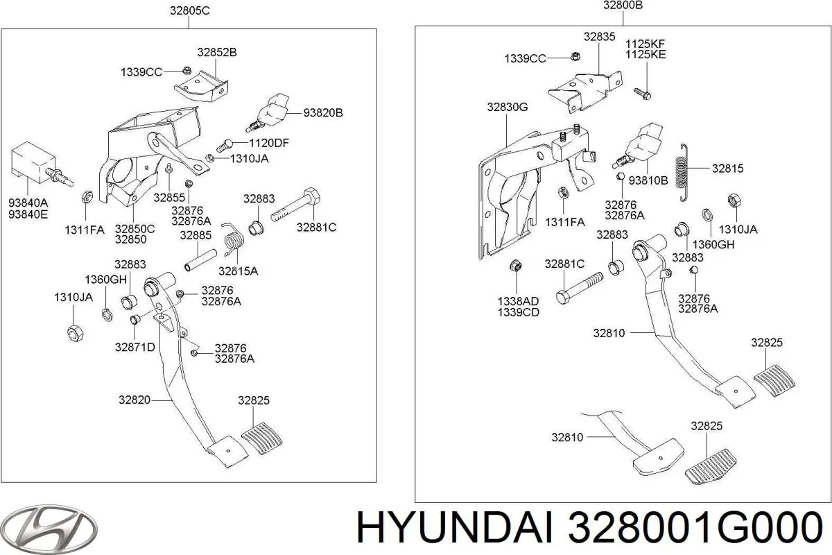  328001G000 Hyundai/Kia